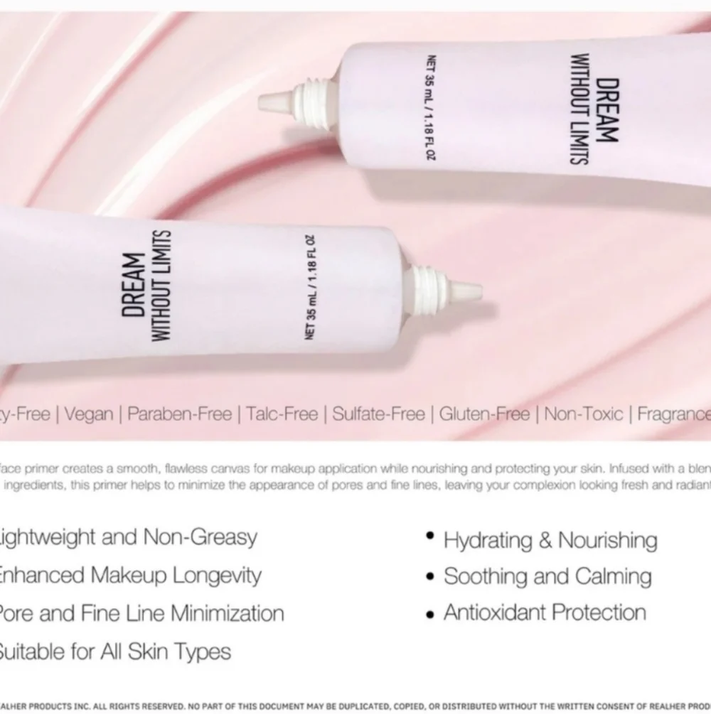REALHER Dream Without Limits Primer (New)